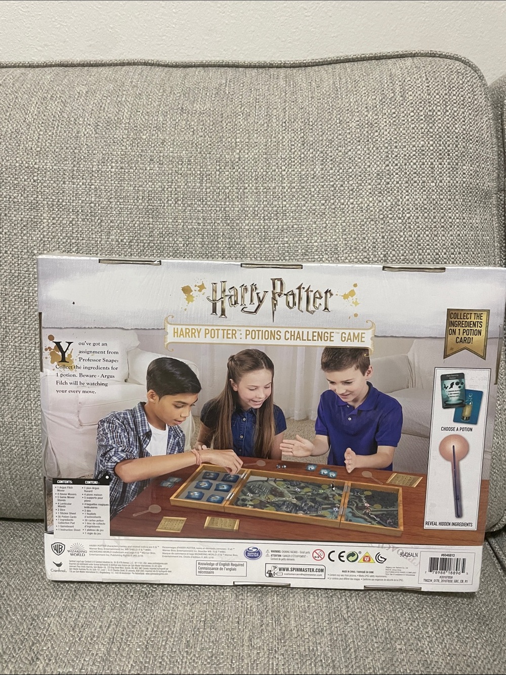 Harry Potter Potions Challenge Deluxe Wooden Board Game NEW SEALED